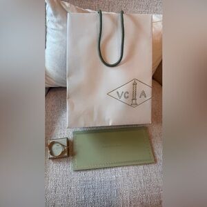 Authentic Van Cleef & Arpels Green and Gold Gift Box( everything on this pics)